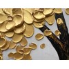 zoinart 3D Modern Oil Paintings, Gold Fortune Tree Painting, Abstract