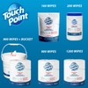 Touch Point Plus Disinfectant Wipes Roll - 1200 8”x6” Wipes,