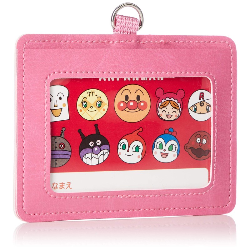 [イトウサンギョウ] アンパンマン ネックストラップ゜付きパスケース AND-1800 ドキンちゃん