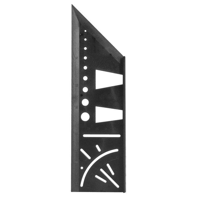 2PCS Multifunctional Angle Square Positioner 3D Woodworking Ruler Carpenter Scribing