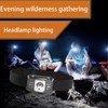 HtdlfdfjieGP LED Headlamp, Pivotable Bright Sensor Headlamps,350 Lumen Ultra-Light Bright