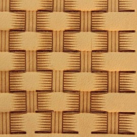 Basket Weave Stamp Tool Leather Crafting Crafts Brass Stamping #205