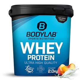 Bodylab24 Whey Protein Pulver, Pfirsich-Joghurt, 2kg