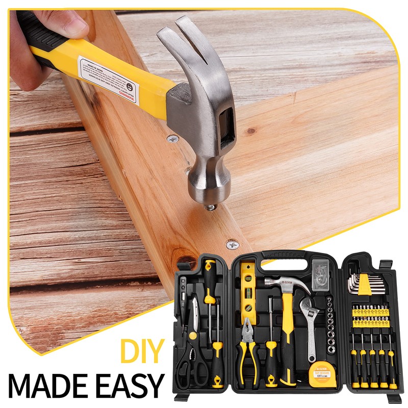 ELEVON Home Repair Tool Kit Socket Wrench General Home Auto