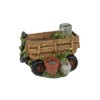 G Ganz Garden Wheel Barrow Planter (Design 2)