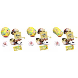 Wyncor Miraball Spongebob Blind Box Toys- Metal Ball, Plush, Stickers - 1 Pack