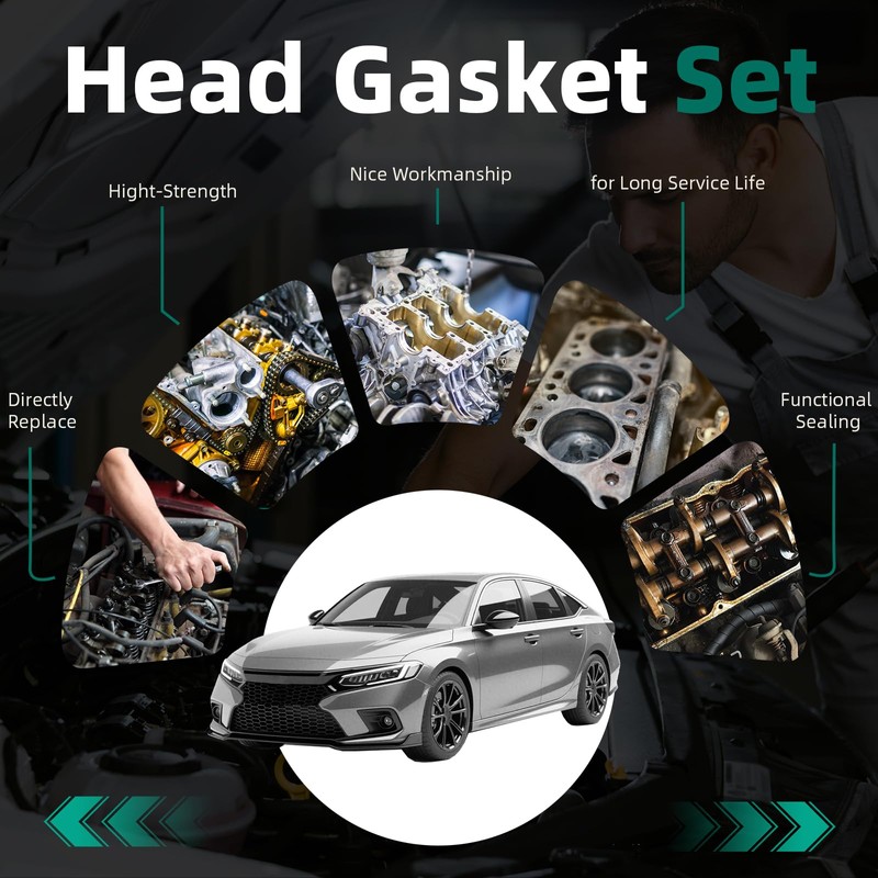 Valve Covers with Gasket & Bolts Fit for Nissan Altima