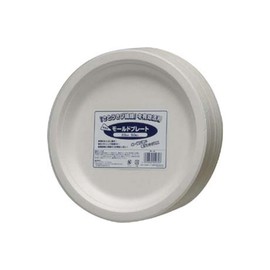 シンワ 紙皿/業務用 モールドプレート 23cm 50枚入 BP-03