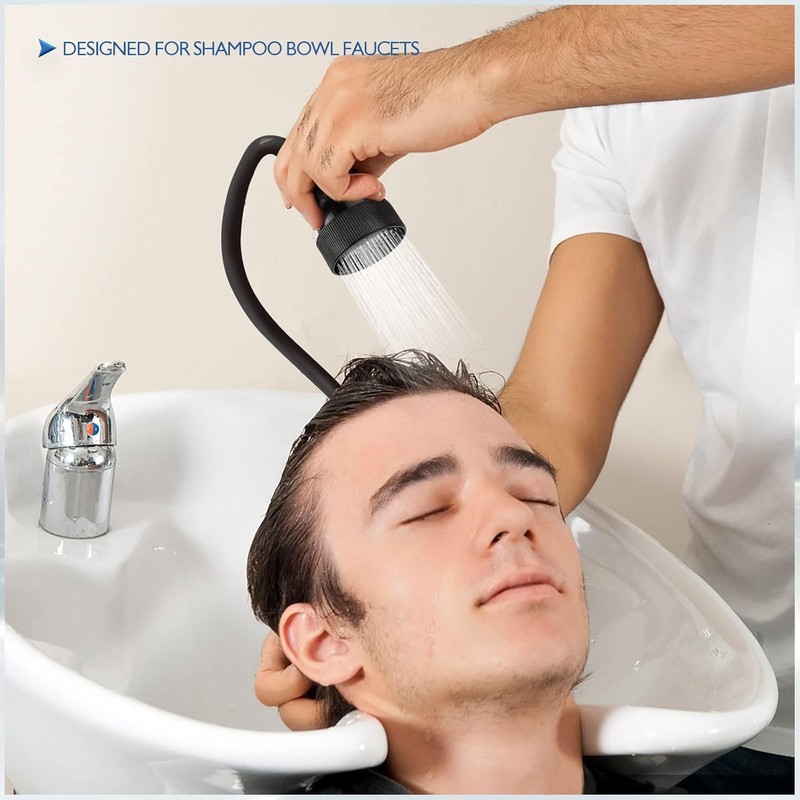 LukLoy 2 Pack UPC Certified Salon Shampoo Bowl Sprayer Head