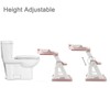 PandaEar Training Toilet Ladder, Toilet Potty Training Seat with Step