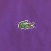 Lacoste 100% Cotton Percale Sheet Set, Solid, Plum, Queen