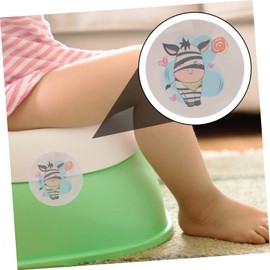 50 Sheets Color Changing Pee Toilet Aim Pee Training Sticker Toilet Training Sticker Urinal Stickers Boys Stickers Girl Stickers Waterproof Stickers Potty PVC Child Seat