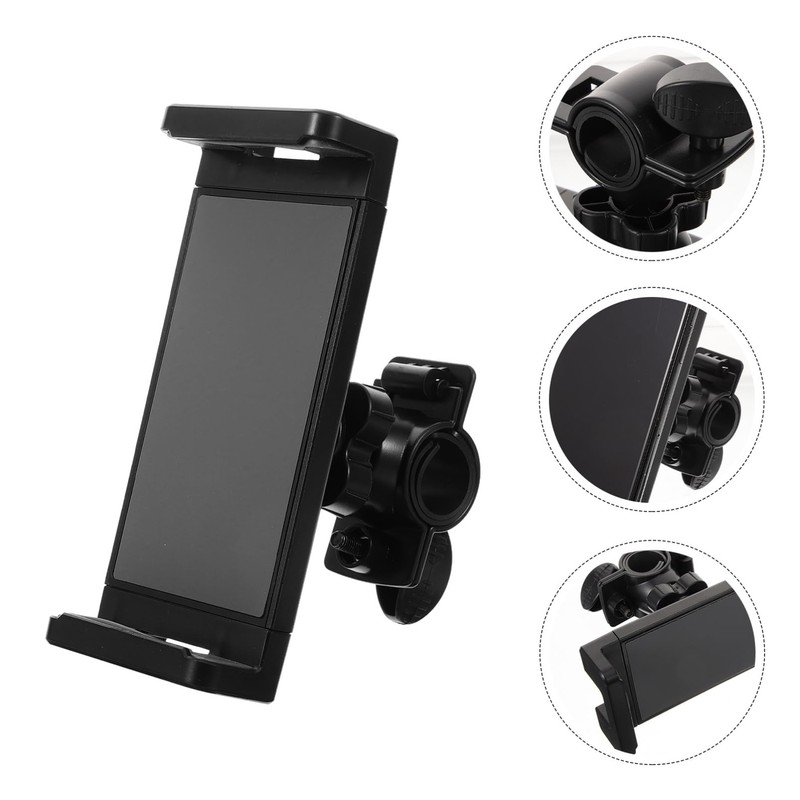 WOONEKY Treadmill Desk Tablet Holder Phone Mount Bracket Sturdy Phone
