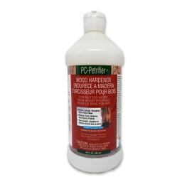 PC Products PC-Petrifier Water-Based Wood Hardener, 32 oz, Milky White 324448