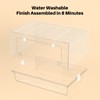BUCATSTATE Hamster Cage with Acrylic Door Small Animal Cage and