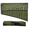 BLIRITEL 16 Pockets Wrench Roll Up Pouch, Wrench Roll Organizer