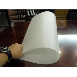 2 Flexible Translucent PE Plastic Sheet 25x23x1/16 (0.06) DIY Thick Stencil Cut-Out