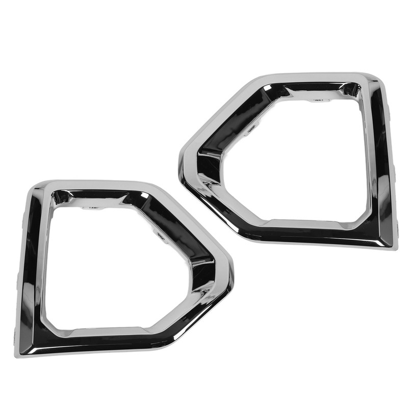 1 Pair Chrome Fog Lamp Bezels 84176753 Left Right Fog
