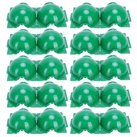 Yosoo Caja de Cultivo de Raíces de Plantas, 10 Piezas Dispositivo de Enraizamiento de Plantas Hebilla Automática 4 Puertos Fijos Bola de Injerto de Plantas para Ampliar el área de Recepción(Verde)