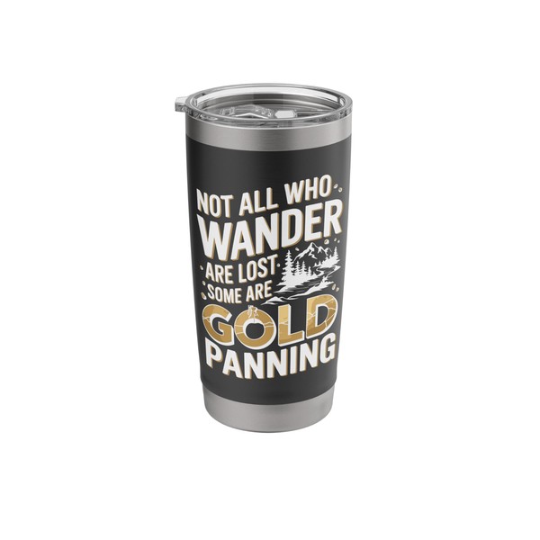 Gold Digger Mining Gold Rush Gold Panning Stainless Steel Insulated