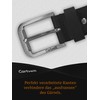 Cartvelli Premium Men's Leather Belt Made in Germany with Gift