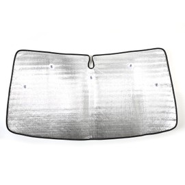 HIRUFAIT Windshield Sun Shade for Mitsubishi Outlander 2023, Front Window Sun Visor Protector, Foldable Car Reflective Blocker for UV Rays and Heat (Style - A)