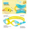 NSSIW Goggles Kids Swim Swimming-Goggles-for-Kids: Anti Fog Kids Goggles with