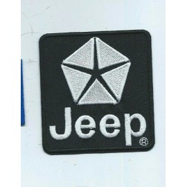 NEW 2 7/8 X 3 INCH JEEP MOPAR IRON ON PATCH FREE SHIPPING
