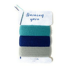 Hilo Darning 3 Colores Azul Marino Gris