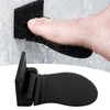 Shipenophy Foot Rest Wall Mount Space Aluminum Non Slip Foot
