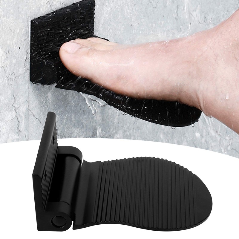 Shipenophy Foot Rest Wall Mount Space Aluminum Non Slip Foot