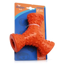 Dog Toys – Cogno by Doggo Box, Interactive Dog Toys for Mental Stimulation, Puppy Teething, and Training, Rubber Tough Dog Toys, Entertaining Toy for Small, Medium, Large Breeds