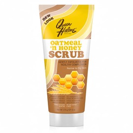 Queen Helene Gentle Oatmeal & Honey Facial Scrub – Comforting Exfoliator that Softens, Soothes & Smooths Skin | 6 oz