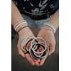 Enso Silicone Bracelet – Weave Stackable Bracelet - Hypoallergenic Rubber