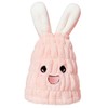 DECHOUS Cute Rabbit Ear Hair Towel Wrap for Absorbent Dry