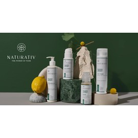 Naturativ 360° AOX Toner for Face, Neck and Cleavage | Moisturizes, Soothes Irritated Skin | Vegetable glycerin, Chamomile Flower & Licorice Root Extract | 280 ml