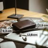 Baur Men's Genuine Leather Wallet with RFID Protection, Landscape Format,