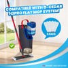 6 Pack Mop Replacement Pads for O-Cedar H2prO Flat Mop,