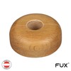 FUX Pack of 10 Single Heating Pipe Rosette, 15 mm