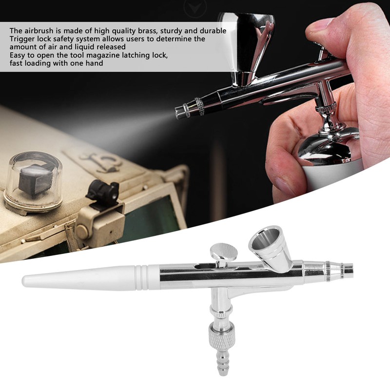 Airbrush Kit G1/8 Paint Spray Pen with Dropper and Wrench