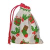 House of Marbles Classic Holly Christmas Marble Bag