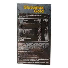 Glutamax Gold 60 Tabs .66g C/u Omega 3 Tirosina Metionina Ac Sabor Sin Sabor
