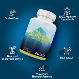 (3 Pack) Alpilean Pills, Advanced Formula Supplement, Original Maximum Strength