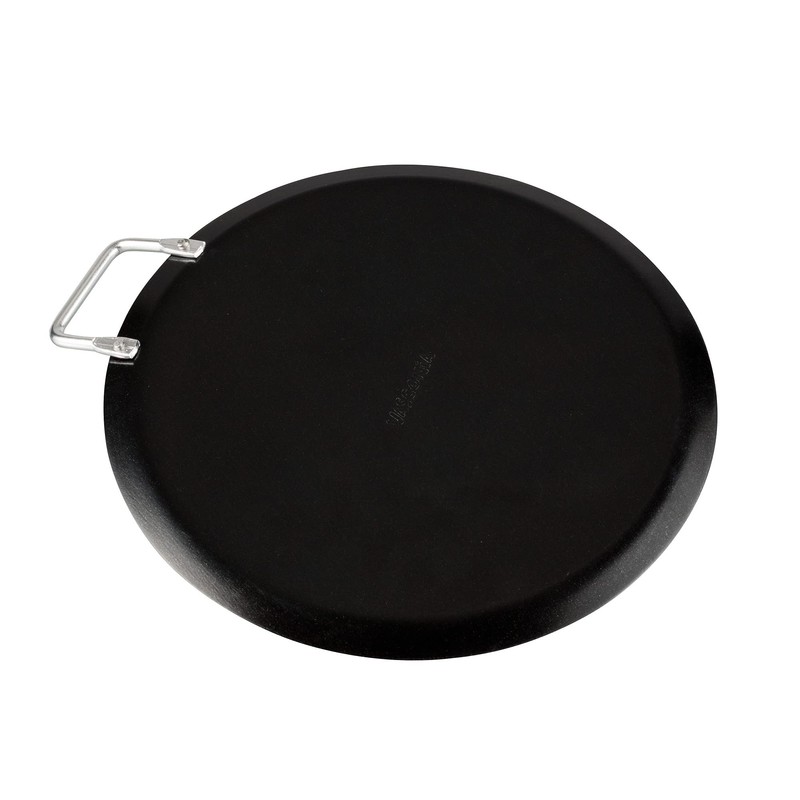 Comal Antiadherente Vasconia 26 cm Negro de Aluminio