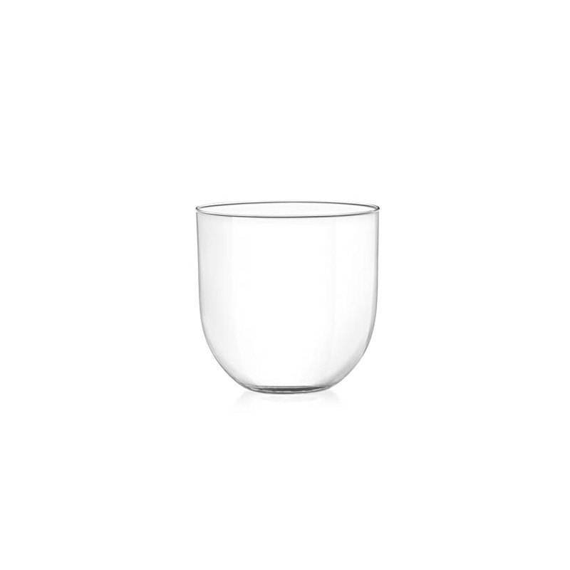 H&H Pack of 6 Glass Drop Water Glass 380 cc