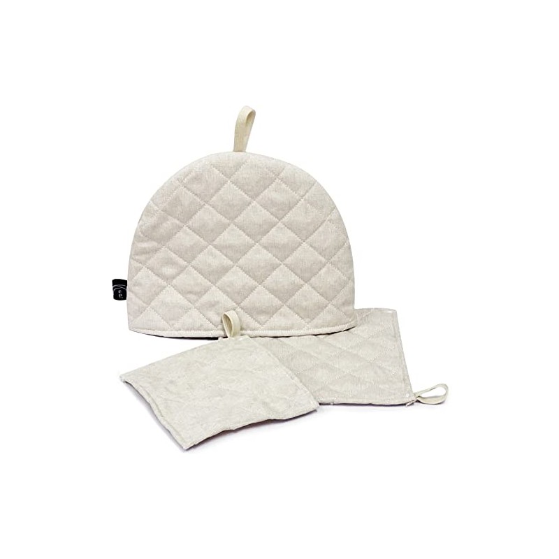 Kuai Tea Cozy Pot Mat, Set of 3, Tea Cozy