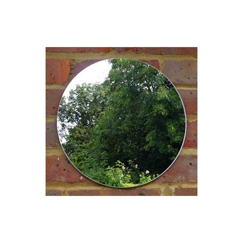 Circle Garden Round Mirrors 12cm Diameter (Sold Singularly)