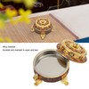Trinket Incense Burner with Lid Handcraft Antique Polished Process for