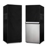 Dalema Outdoor Refrigerator Cover,600D Heavy Duty 100% Waterproof Upright Freezer