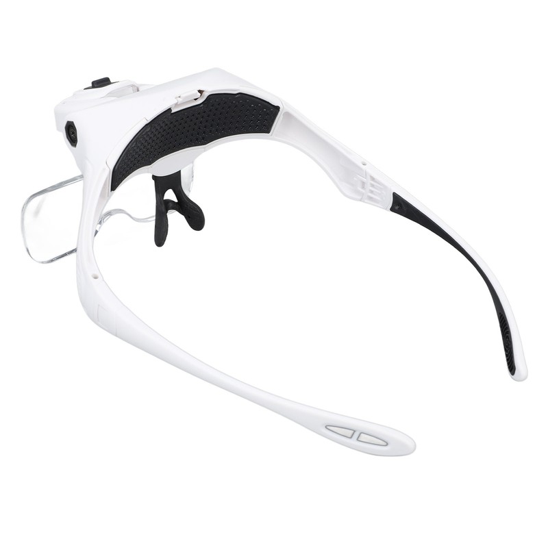 Magnifying Glasses for Eyelash Extensions with 2 LED Light Headband